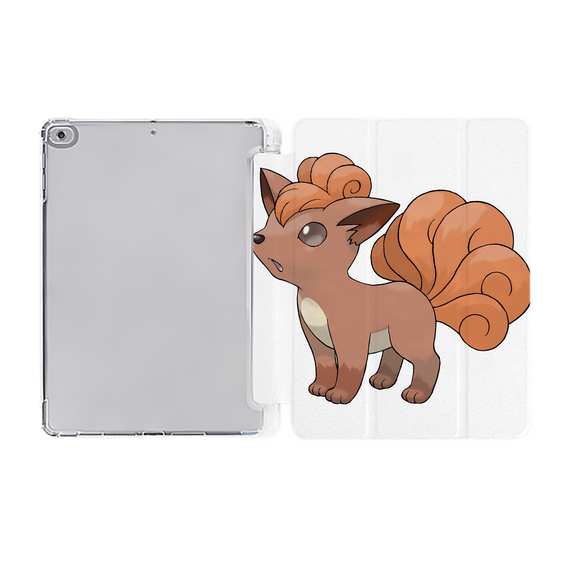 （画像用） ポケットモンスター Pokémon IPad ケース ペン収納付き 三つ折りスタンド PUレザー×シリコン 対応機種9.5/10.5/10.9インチ